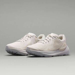 Lululemon Womens Beyondfeel Running Shoe Bone / Silver Ice / White